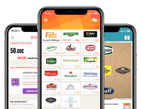 app Fidmarques réduction produits alimentaires
