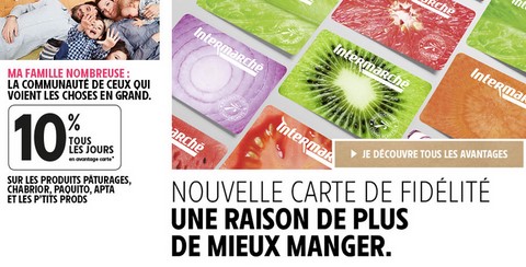 Carte fidélité INTERMARCHE Carte fidélité Intermarché