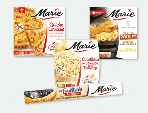 Appli réduction Club Marie produits d'alimentation Appli réduction Club Marie