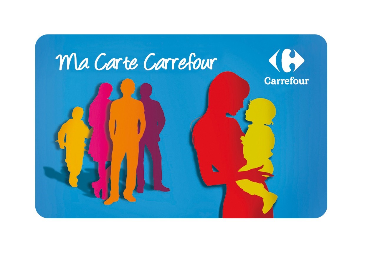 Carte fidélité Magasins CARREFOUR
